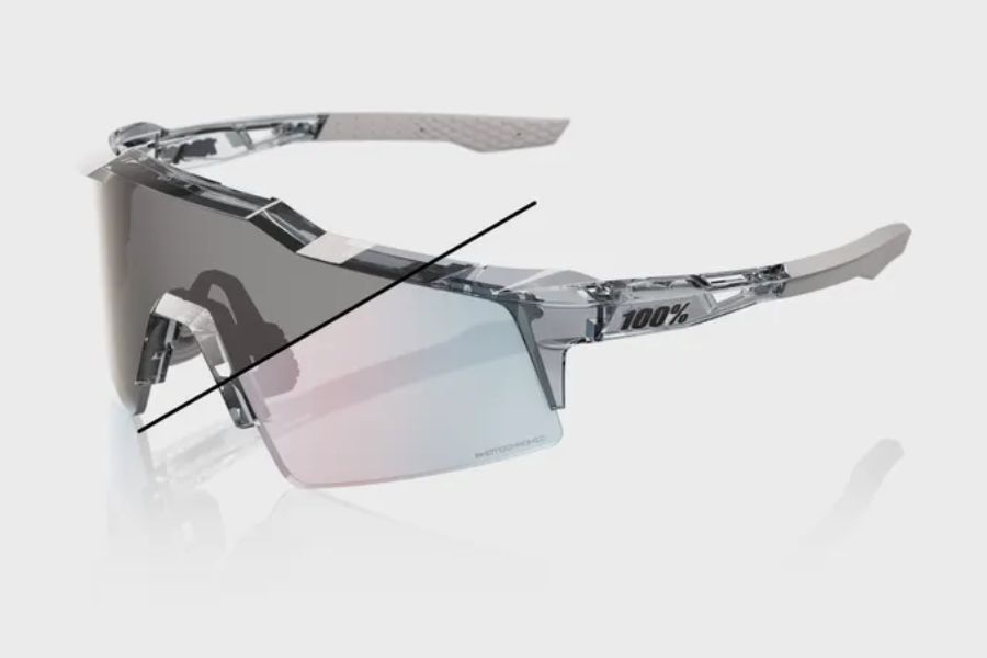 100% Speedcraft SL Photochromic Mirror Sunglasses