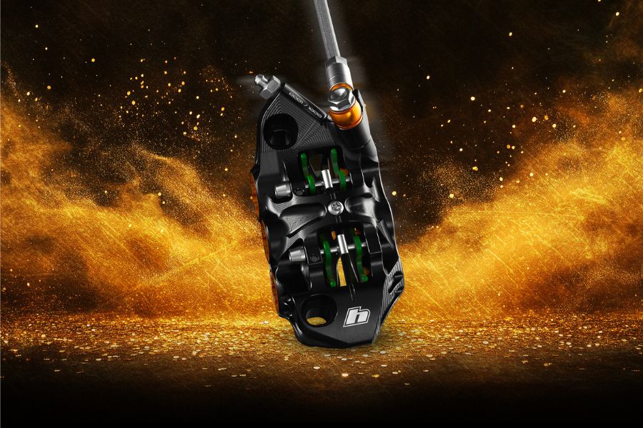 Hope EVO V6Ti Mono Edition brings six-piston braking back for gravity and eMTB riders