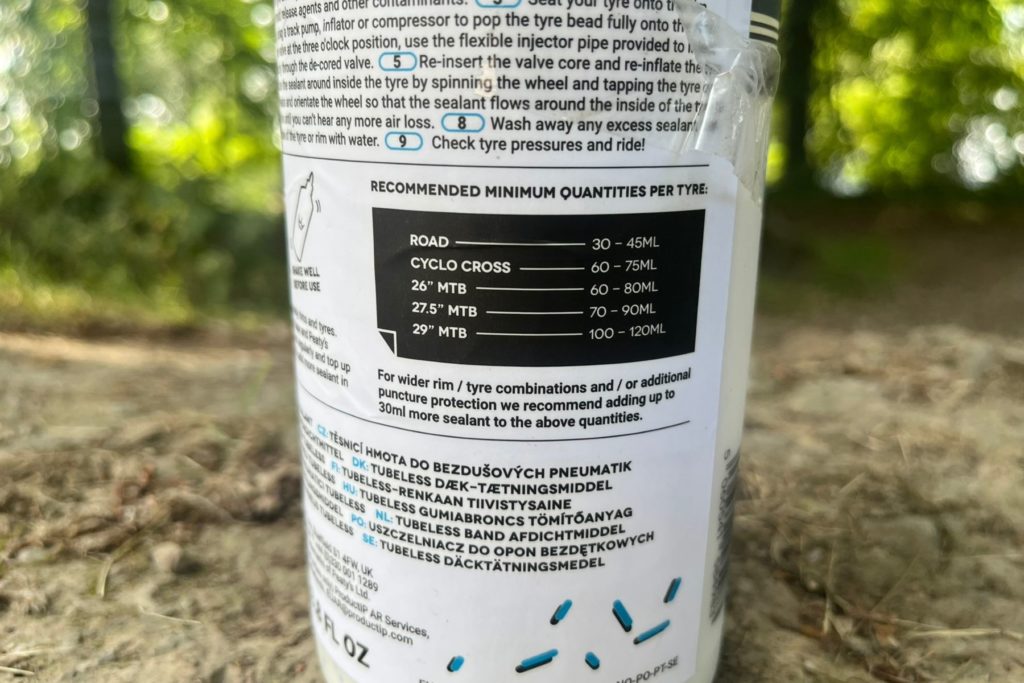Peaty’s Holeshot BioFibre Tubeless Tyre Sealant